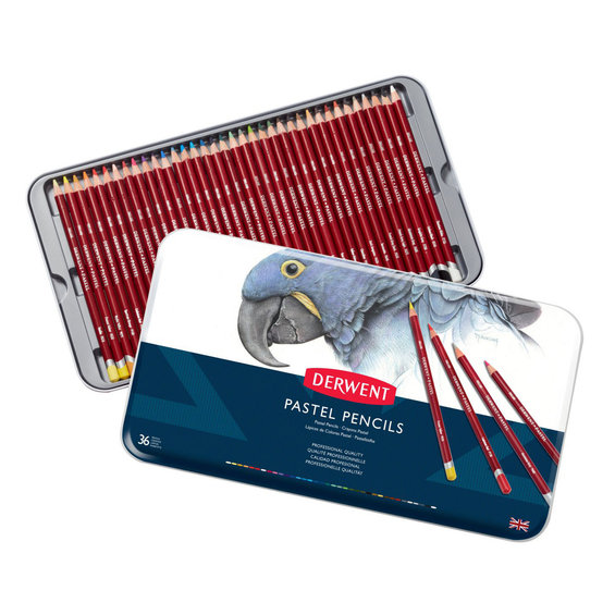 Derwent pastellpennor 12 Skin