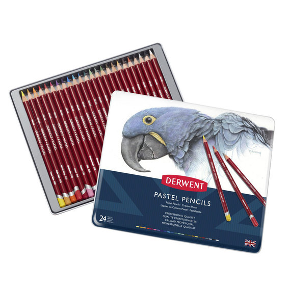 Derwent pastellpennor 12 Skin
