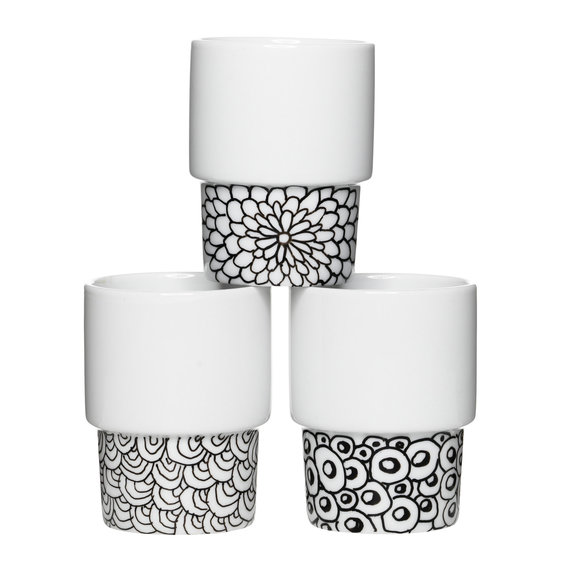 Glas- och porslinspenna silver