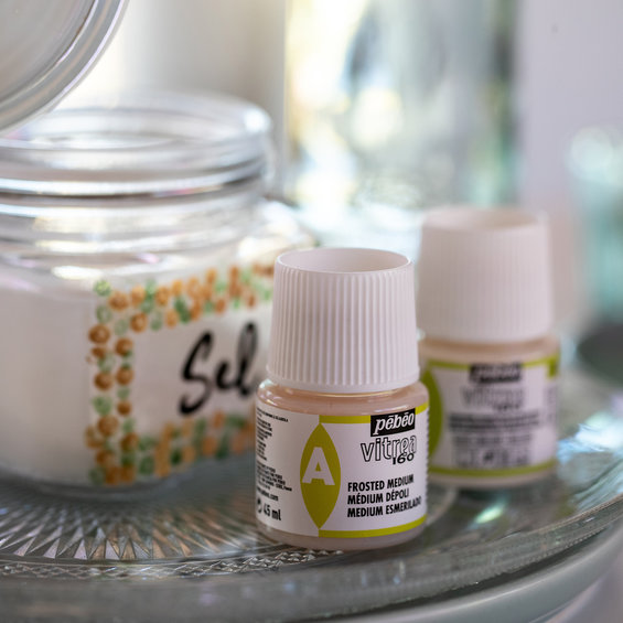 Vitrea glasfärg pastel 6x20ml