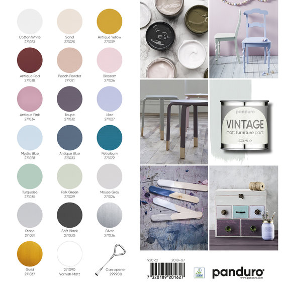 Chalky Paint 230ml Silver