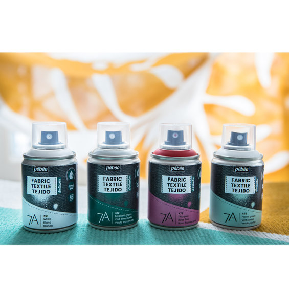 Textilspray 7A 100ml ljusgrön