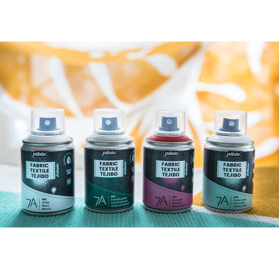 Textilspray 7A 100ml ljusgrön