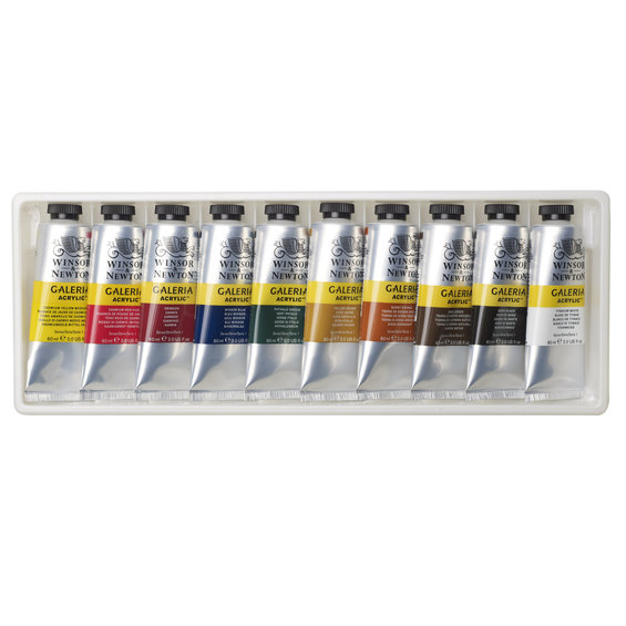 W&N Galeria set 10x60 ml