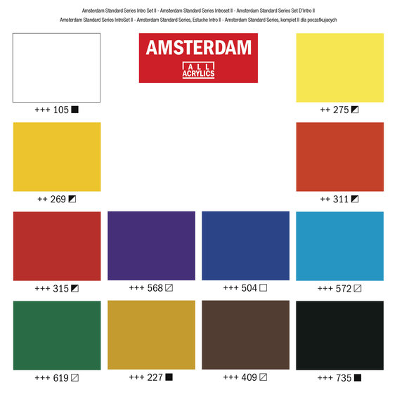 Amsterdam Acrylic set 24x20 ml