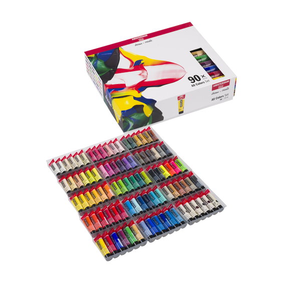 Amsterdam Acrylic set 90x20 ml