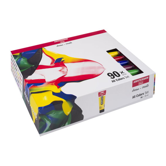 Amsterdam Acrylic set 90x20 ml