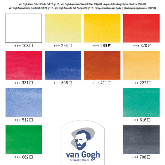 V Gogh wat.col set 12x10ml