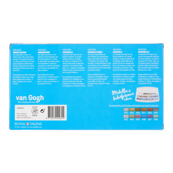 V Gogh wat.col set 12x10ml FX