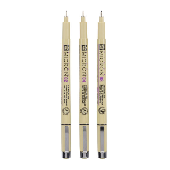 Pigma Micron set 6+1 Black