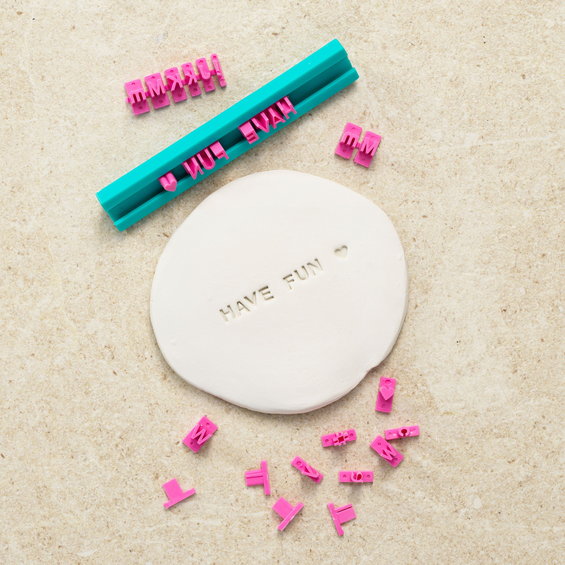 Stämpelverktyg bokstäver