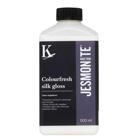 Jesmonite Silk Gloss 0,5l – glansig skyddslack för Jesmonite