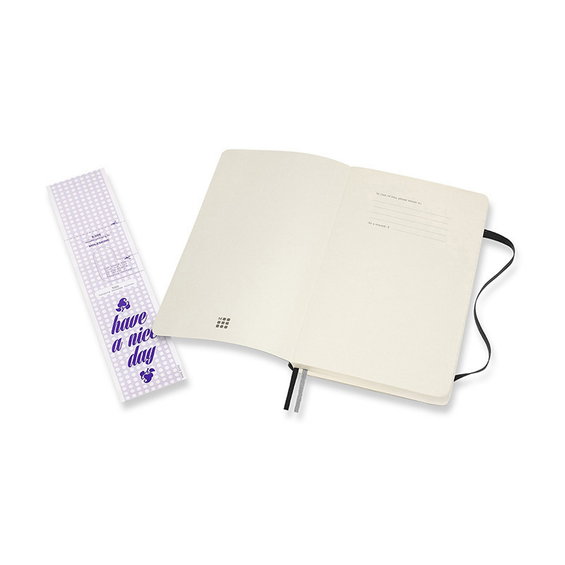 Moleskine L Soft Linj svart