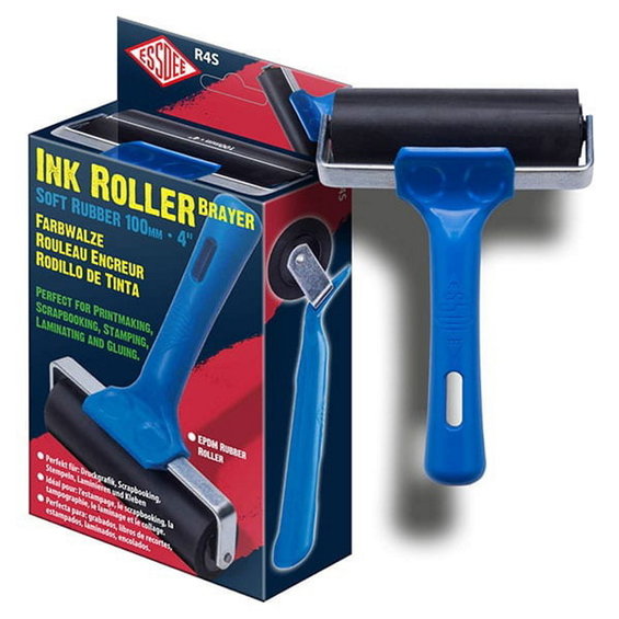 Linoleumroller mjuk b. 10 cm