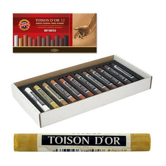 Koh-i-Noor Pastellkritor 36st