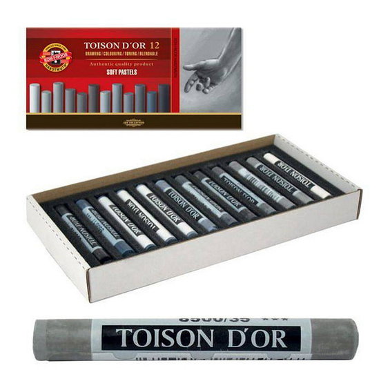 Koh-i-Noor Pastellkritor 36st
