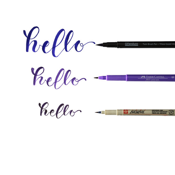 Brush Lettering startbok