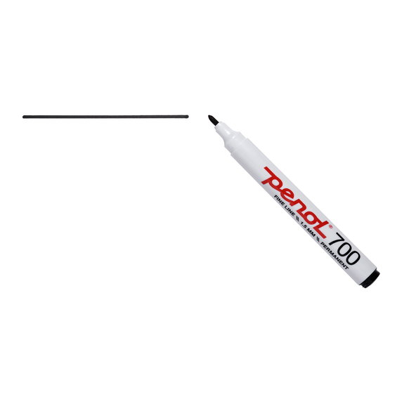 Penol 775 svart Fineline 0,5