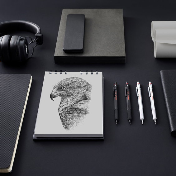 Rotring Stiftpenna 0,5 silver