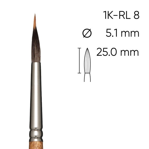 KR Brush Wat. R.Liner 1K-RL 14