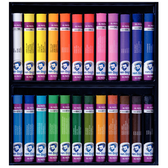 Van Gogh Oil Pastels set 12