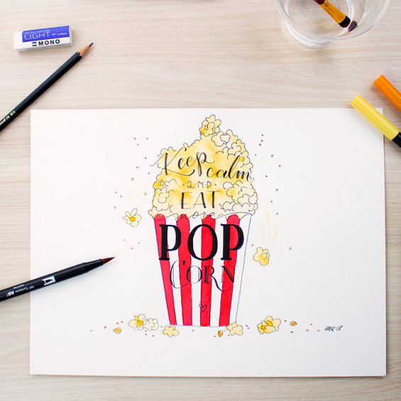 Tombow Penselpenna Mist Purple