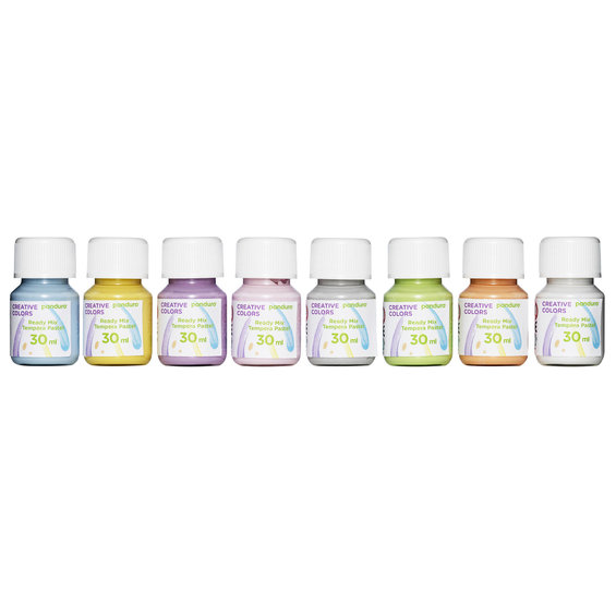 Ready Mix Tempera 8x30ml Pearl