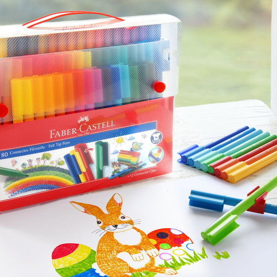 Tuschpennor Connector 80p