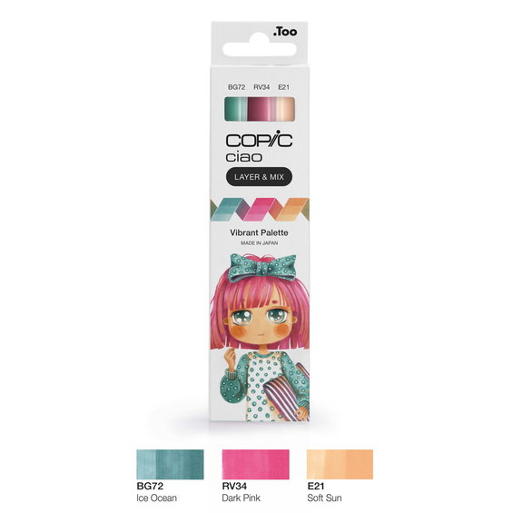 Copic Ciao Cozy palette 3p