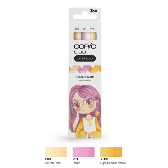 Copic Ciao Cozy palette 3p