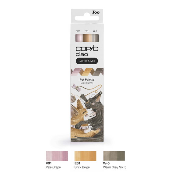 Copic Ciao Cozy palette 3p