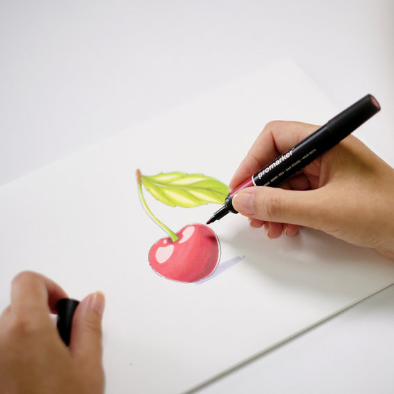 W&N Promarker Dusky Rose