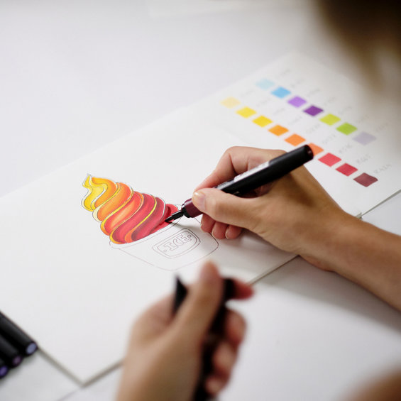 W&N Promarker Dusky Rose