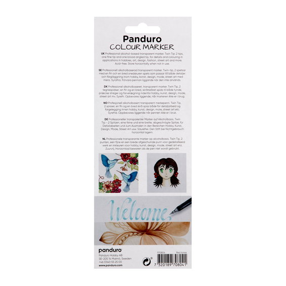 Panduro colour marker 3 Dp Red
