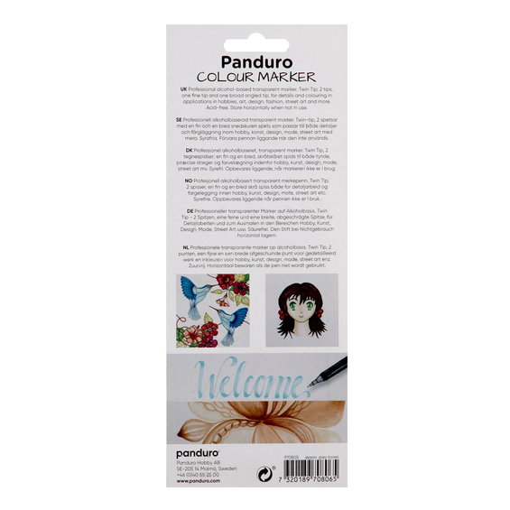Panduro colour marker 3 Dp Red