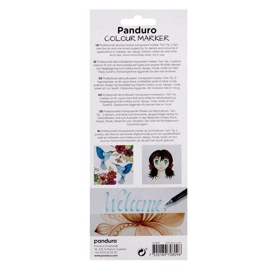 Panduro colour marker 3 Dp Red