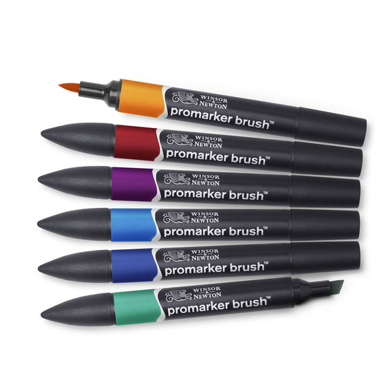 W&N Prom. Brush 6xSkin T. Set