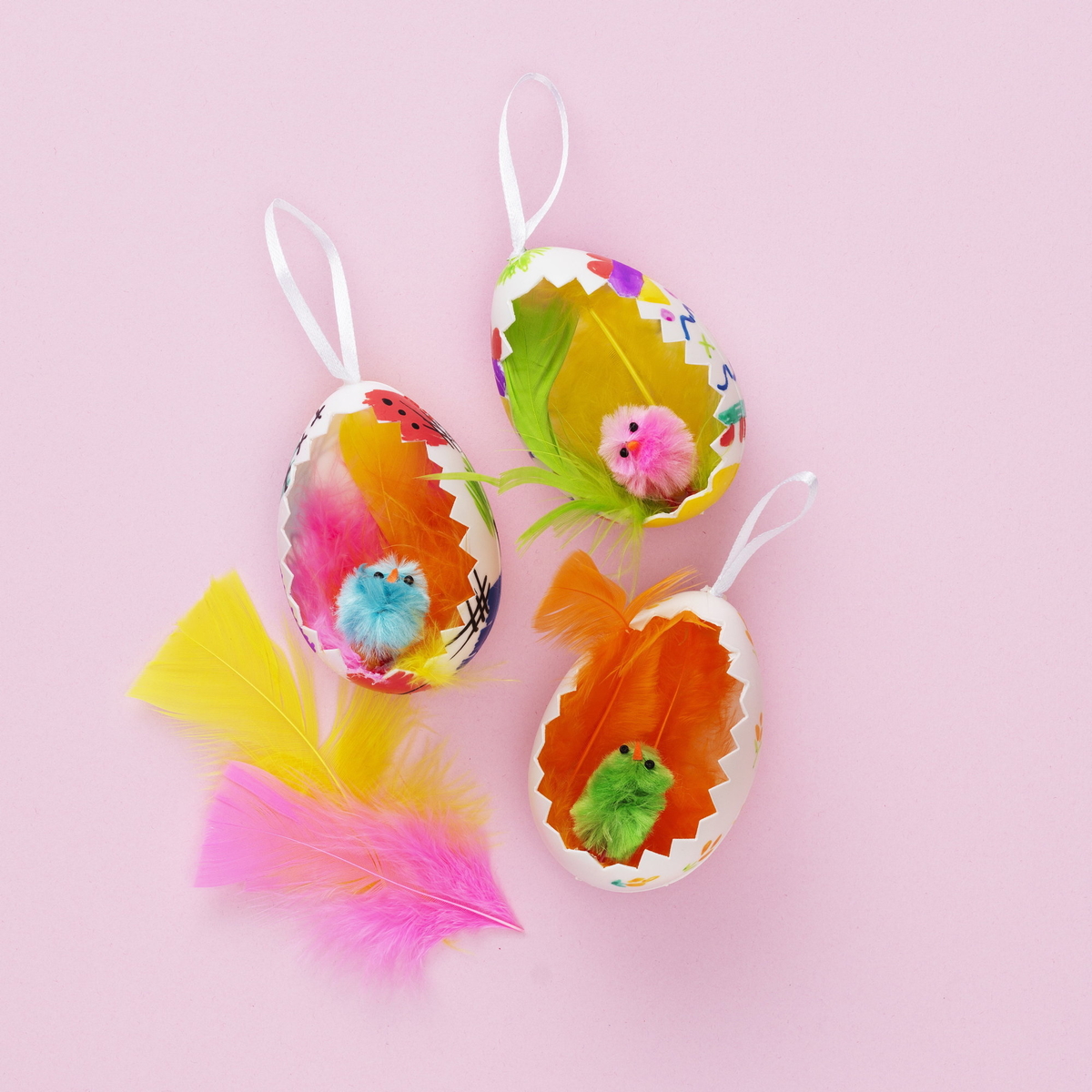 Lav nyudklækkede kyllinger