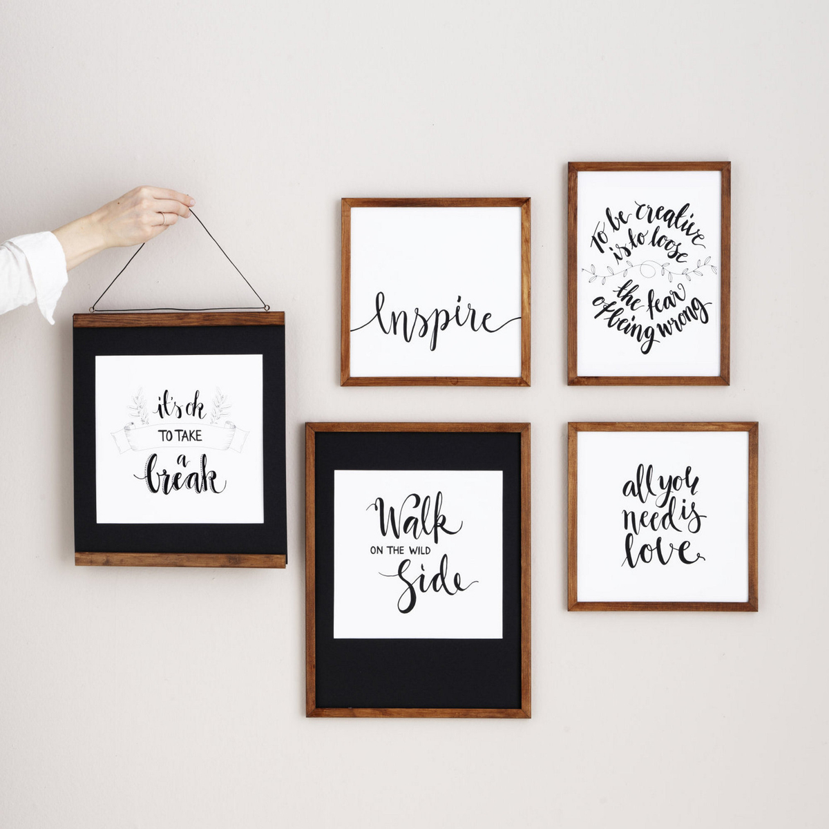 Brush lettering