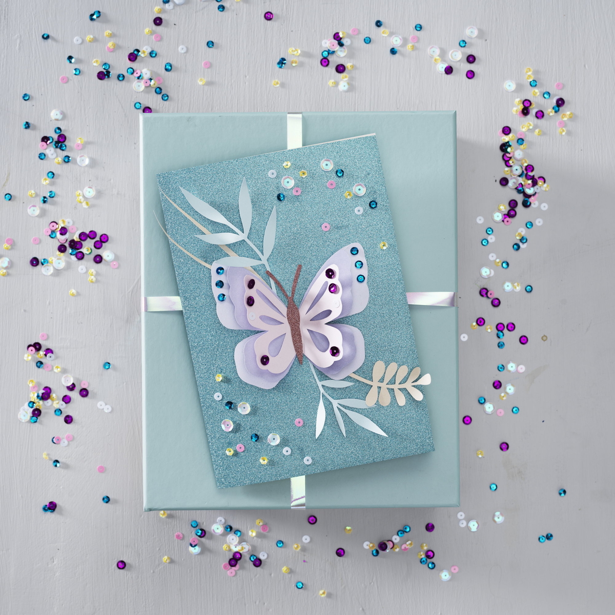 Kort med fin 3D-effekt