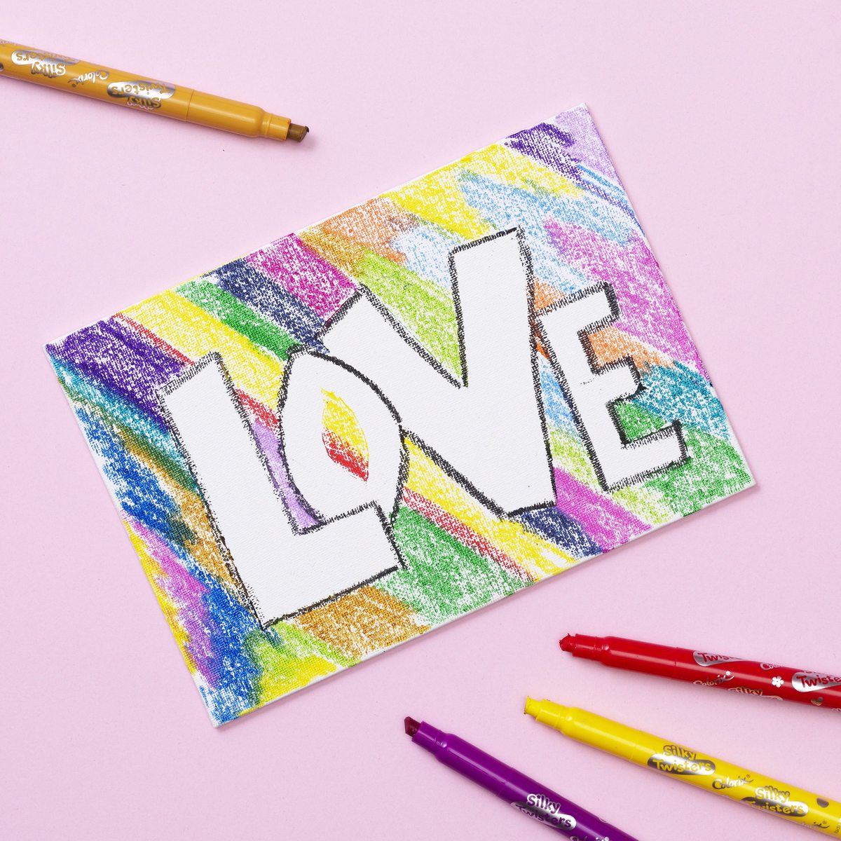 Mal et billede med Silky Twister