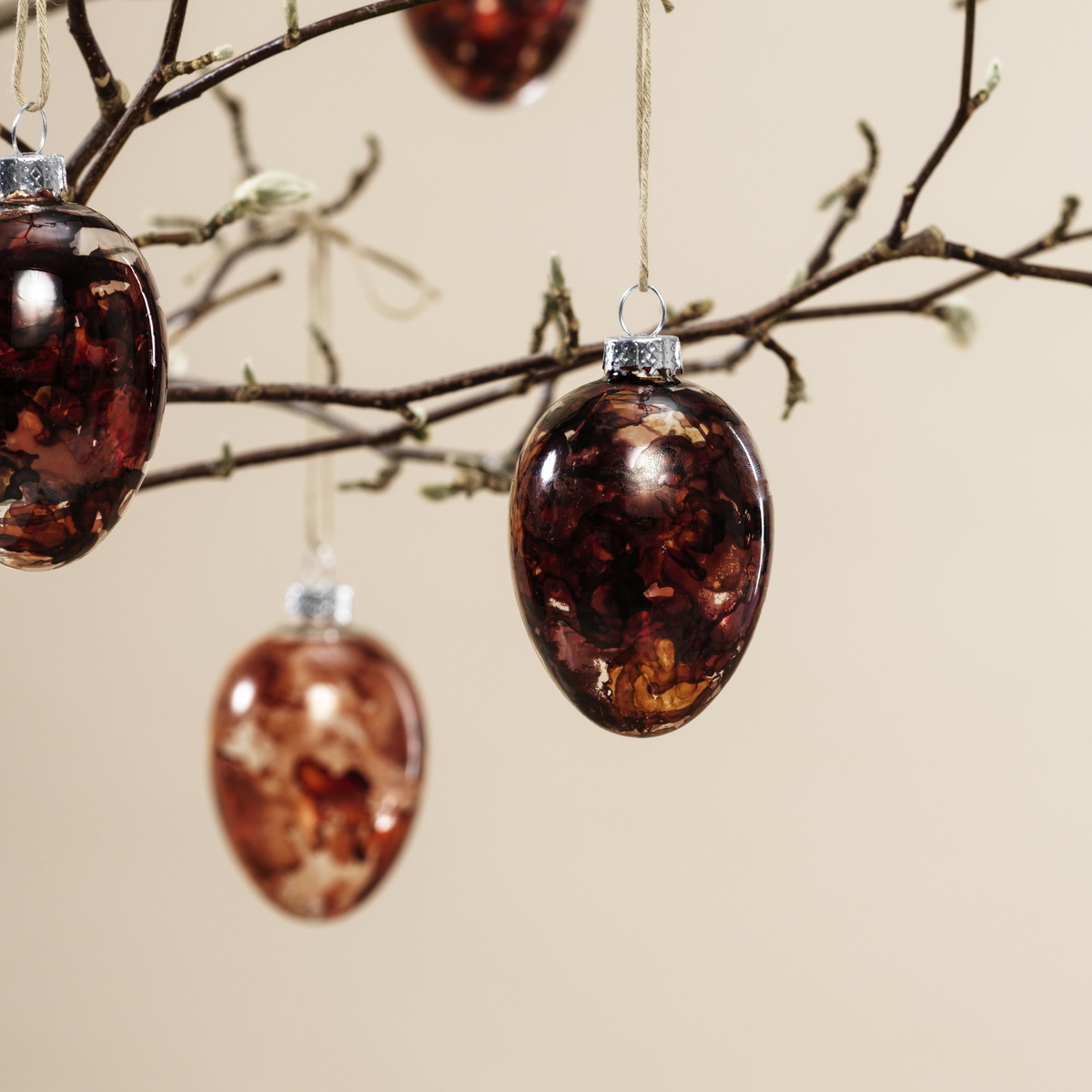 Måla glasägg med Touch Alcohol Ink